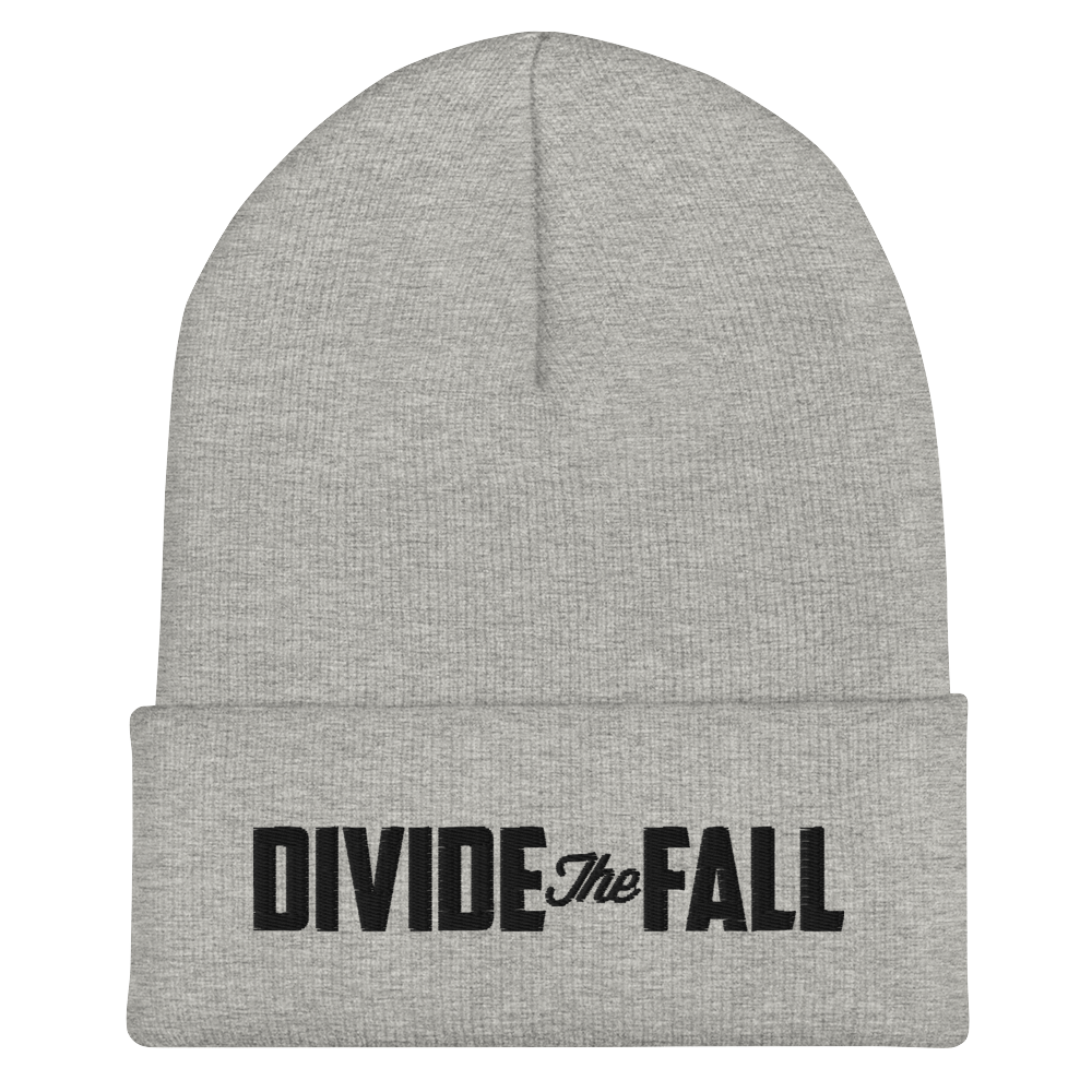 "Classic Logo" Cuff Beanie - Gray