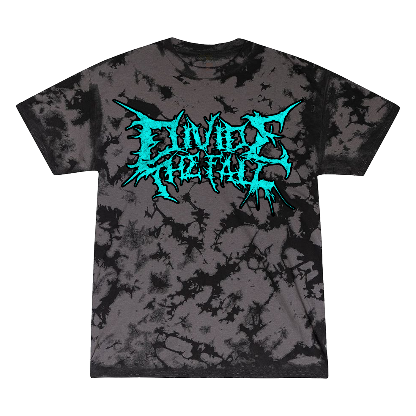 "Death Metal" Tie Dye T - Shirt